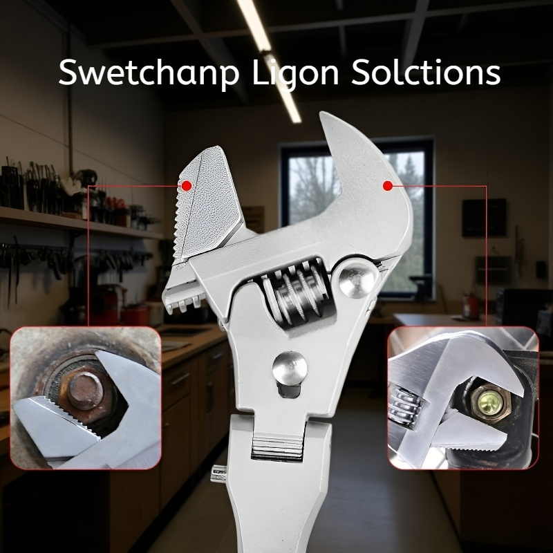 Detailansicht Ratschenmechanismus 10-Zoll Handgriff