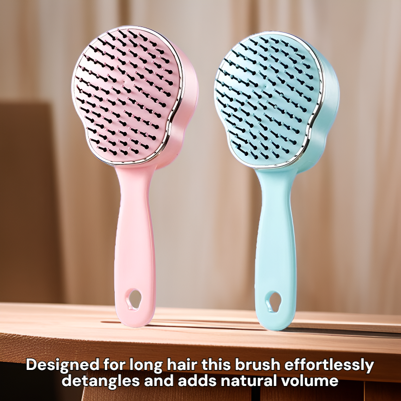 Air Cushion Massage Comb Scalp Care Fluffy Long Hair Brush