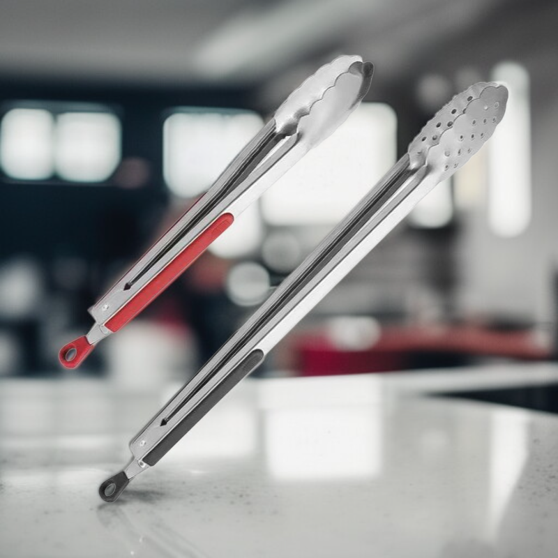 ที่คีบอาหารสแตนเลสอเนกประสงค์