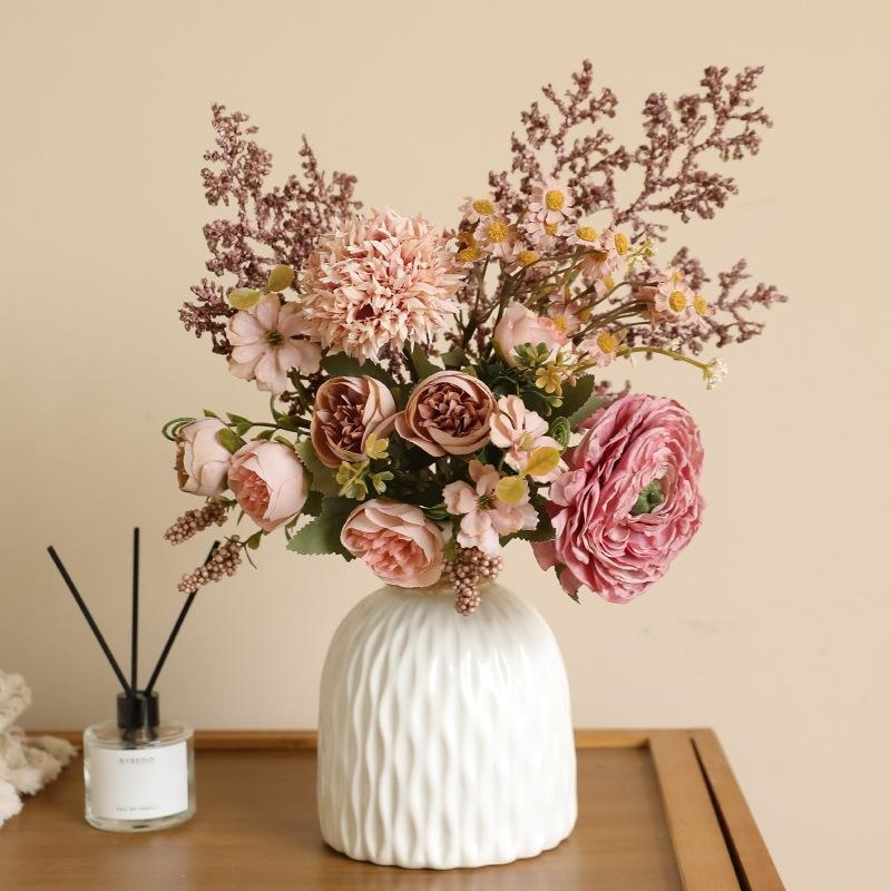 Bouquet de fleurs artificielles