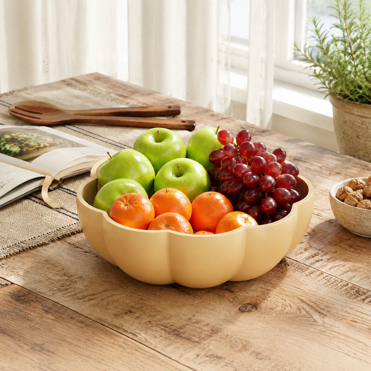 Large Pumpkin Fruit Platter