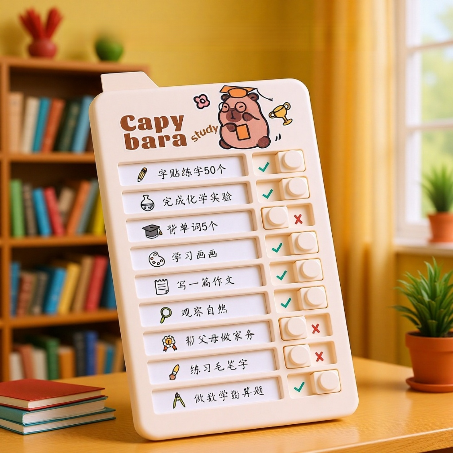 ミニ自律学習計画表打刻器・自律打刻時間管理