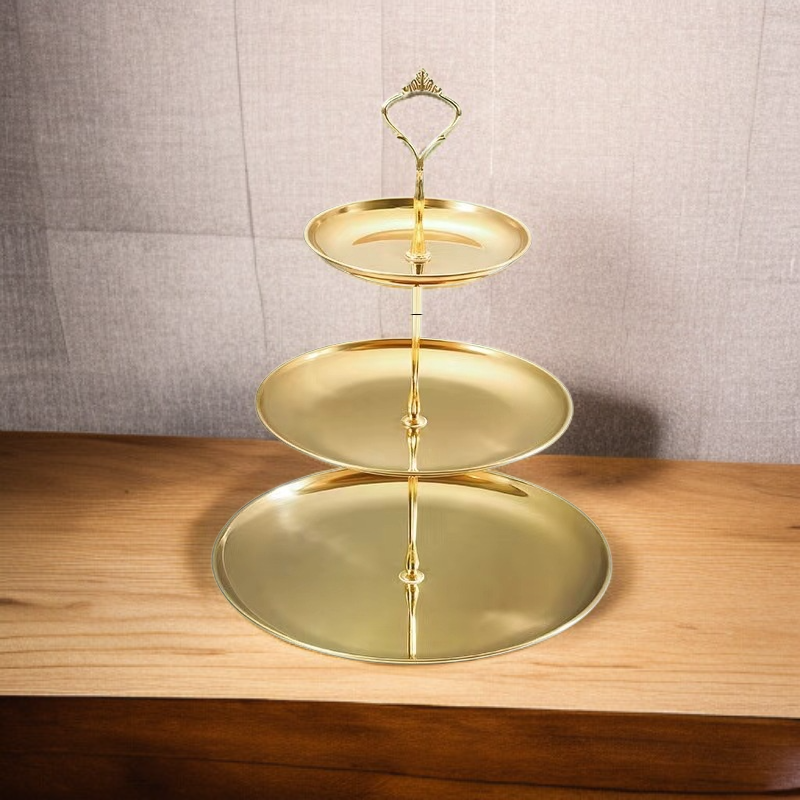 프랑스 고급 스테인리스 스틸 과일 접시