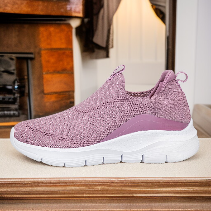 حذاء المشي الرجالي الخفيف بخامة شبكية، تصميم كسول، حذاء رياضي زوجي