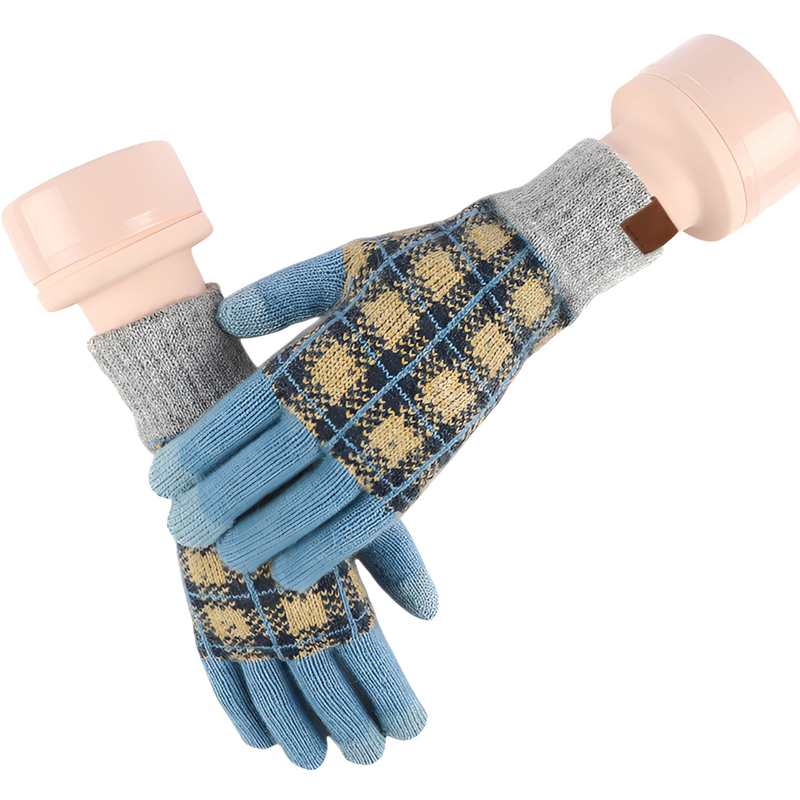 Guantes de punto