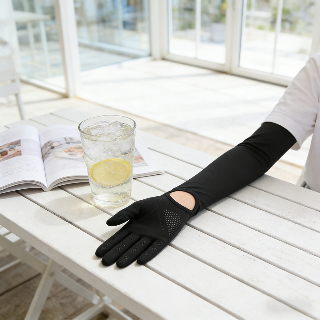 UV-protective arm sleeves