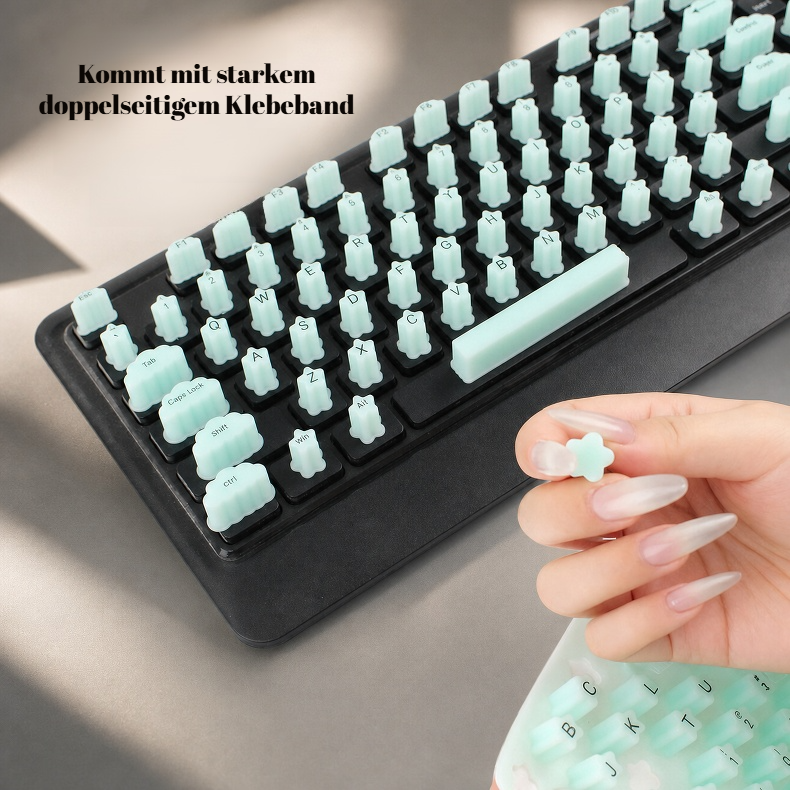 Tastaturschutz für lange Fingernägel und Nailart