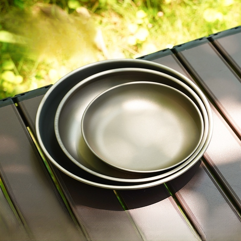 Plato de vajilla multiusos para camping