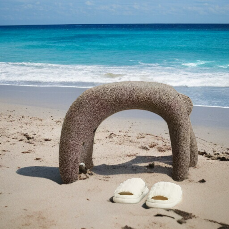 북유럽 캐릭터 동물 화장대 가정용 액체 낮은 의자 신발 교환대 현관 신발 걸상