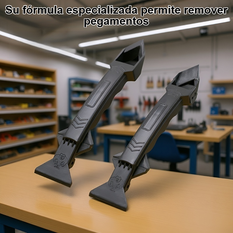 Herramienta eficaz para eliminar residuos de adhesivo.