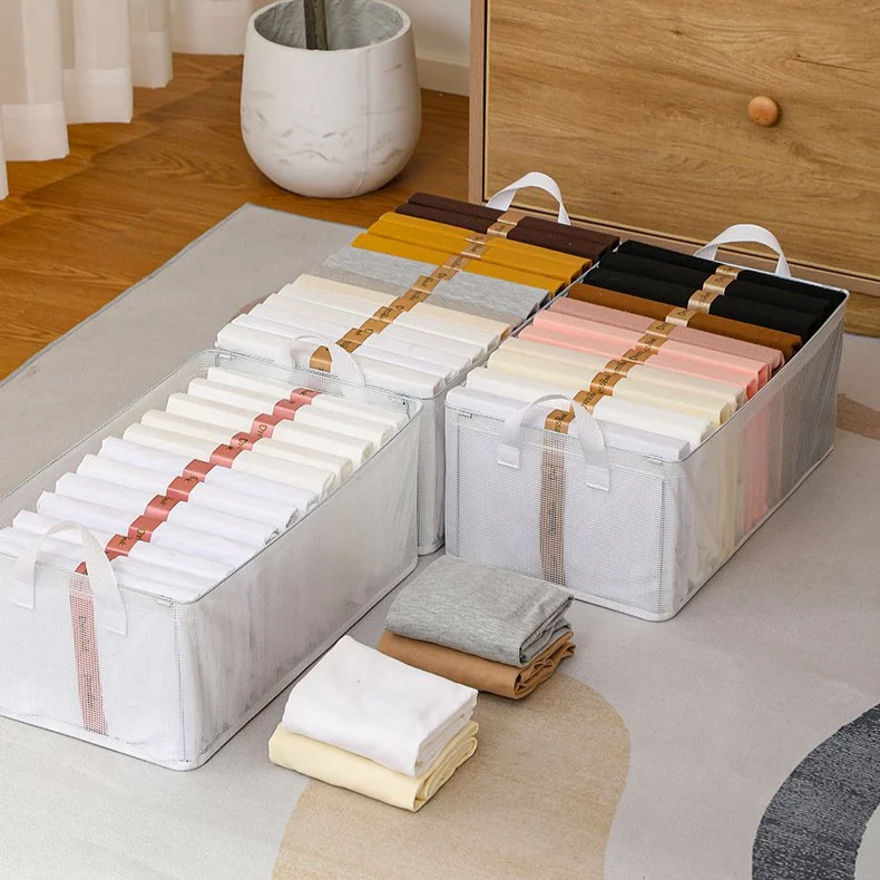 Multifunktionale Kleideraufbewahrungsbox, Stahlrahmen Hosen Organizer