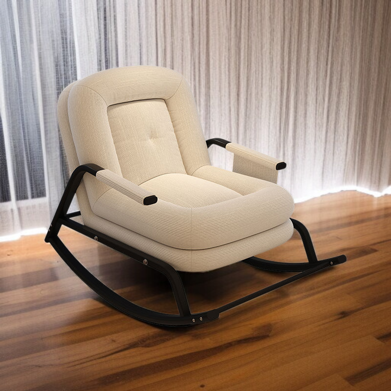 Internet celebrity rocking chair home lazy chair comfortable reclining single rocking chair balcony 