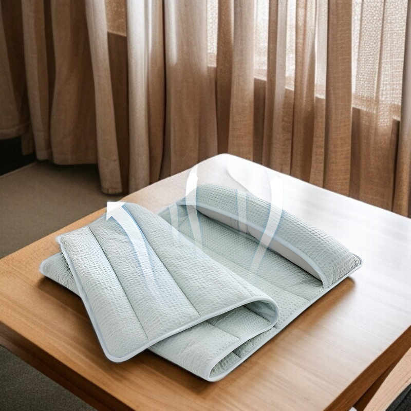 旅行に欠かせない調節可能な首の保護睡眠枕カバーキルトトラクション円筒形枕コア頭皮