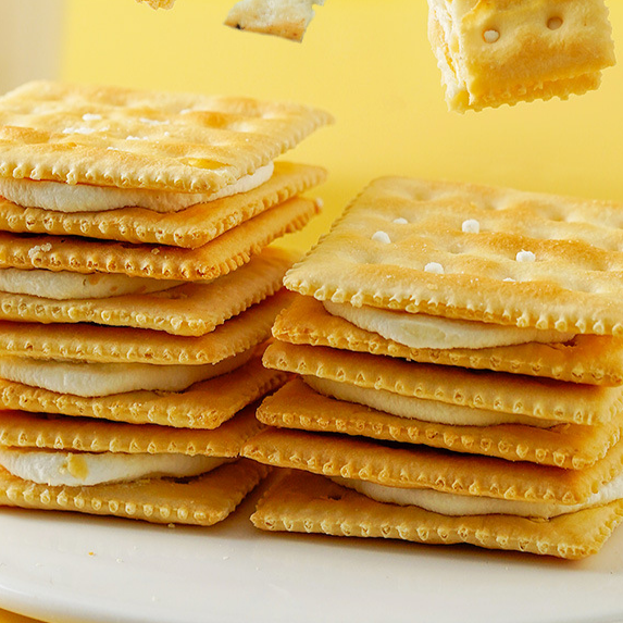 饱腹乳粉夹心牛轧饼干 休闲下午茶点心