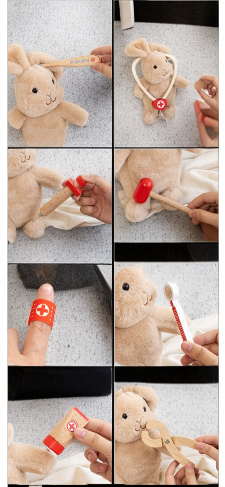 실제 병원처럼 플레이할 수 있는 닥터 세트