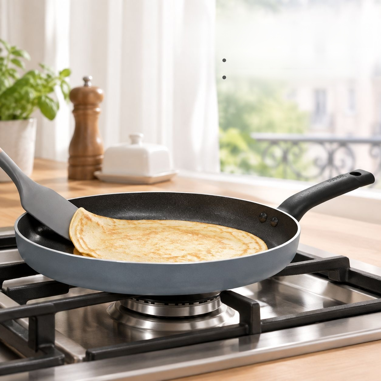 Poêle à Frire Antiadhésive Supor pour Crêpes et Œufs Gaz Induction