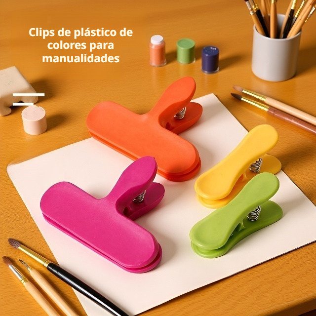 Pinzas de ropa recubiertas de plástico