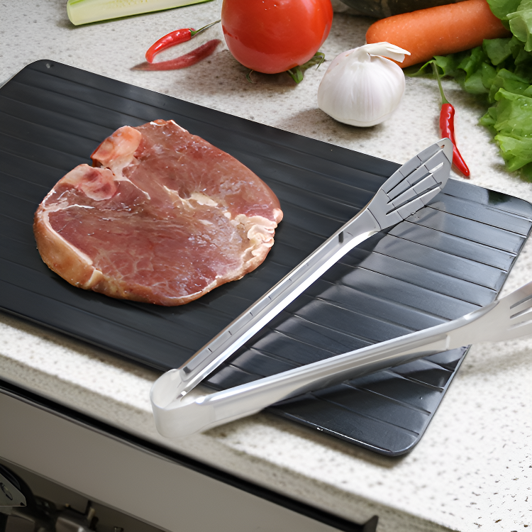 다기능 냉동육 해동 플레이트 주방 알루미늄 급속 해동판 편리한 해동 도마