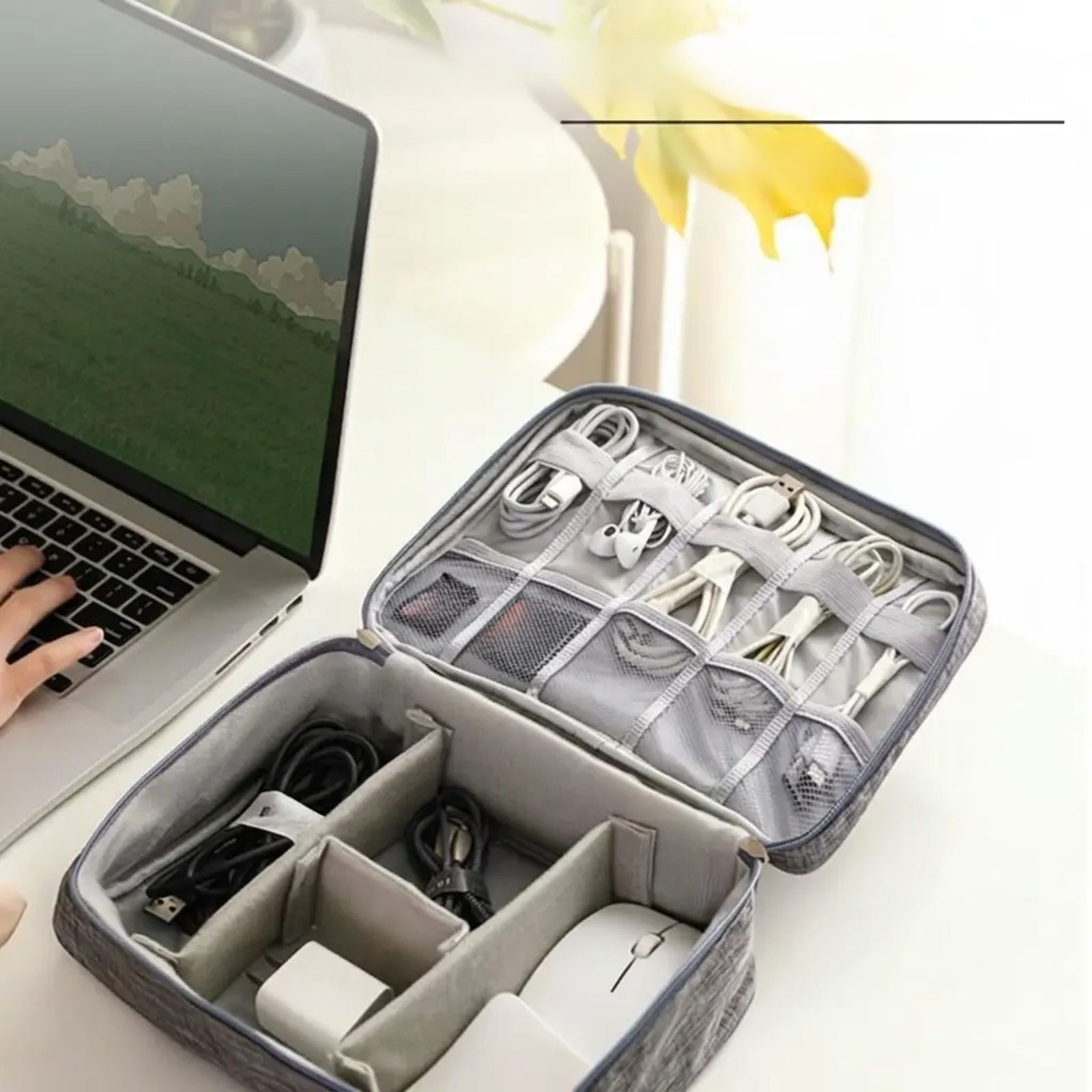Headphone Power Cord Storage Box
