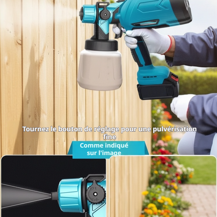 Pulvérisateur de peinture électrique sans fil