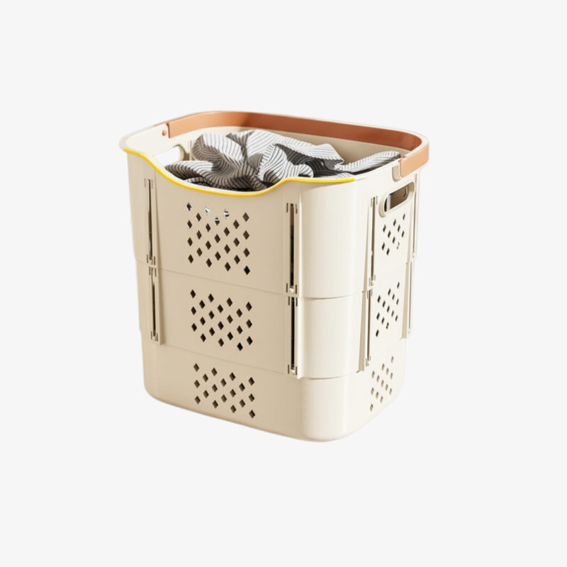 Easy access clothing organizer basket