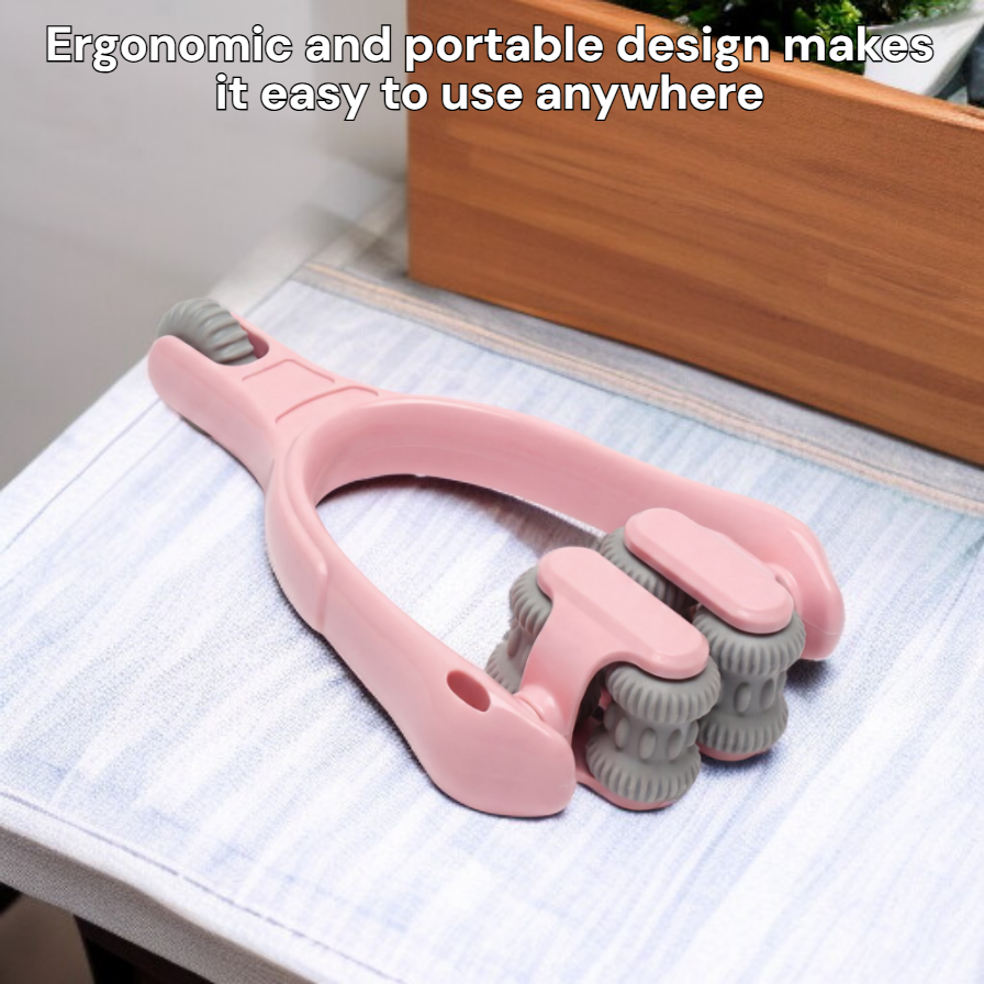Multi-Row Finger Roller Massager