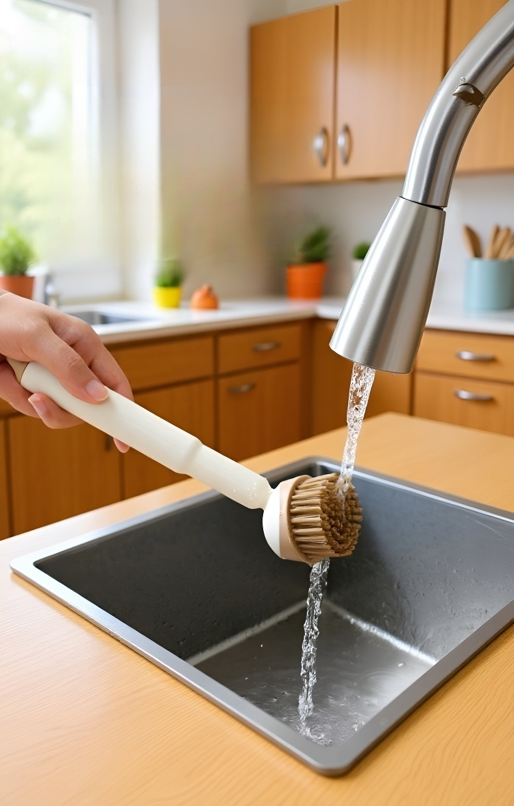 인체공학적 디자인의 냄비 솔