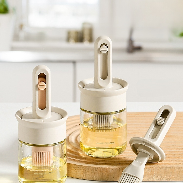 耐熱家庭用オイルポットブラシ付き