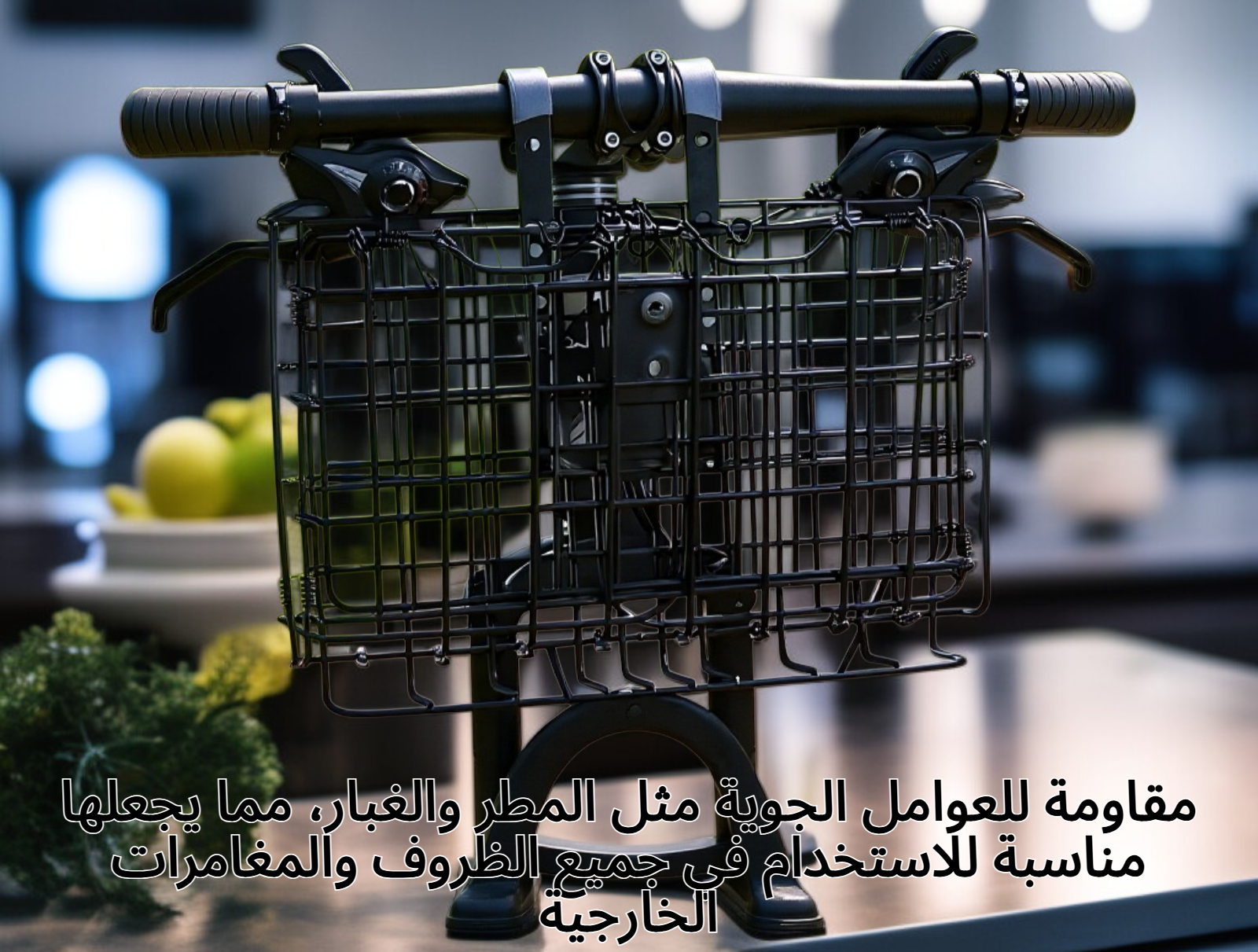 سلة تخزين عملية للدراجة الجبلية