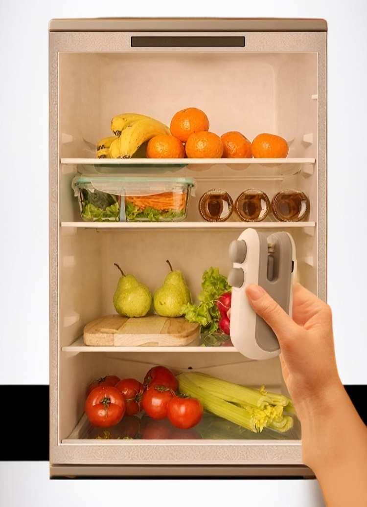 자석 내장으로 보관이 쉬운 밀봉기