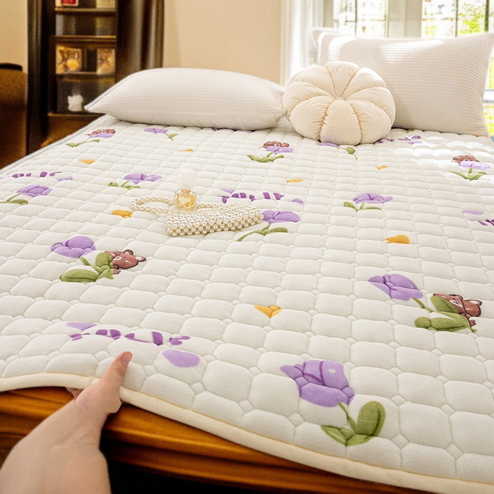 멜란지 매트리스 사계절 가정용 융털 이불과 요 쿠션 싱글 매트리스 깔개 매트리스