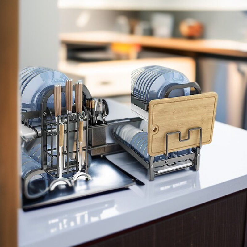 프리미엄 대형 주방 식기 건조대