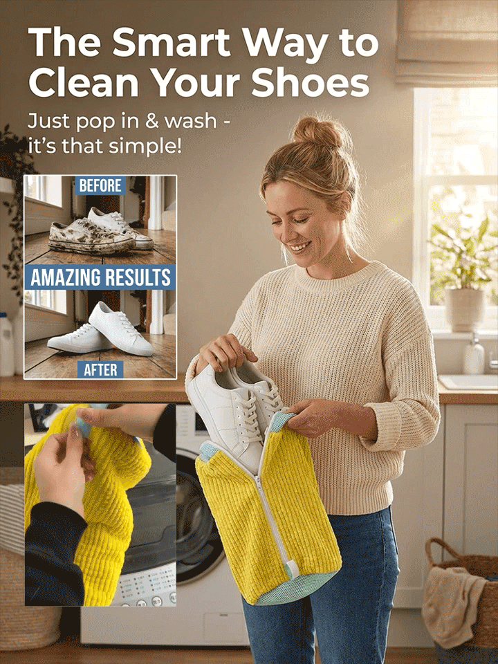 Washing Machine Lazy Shoe Cleaning Bag