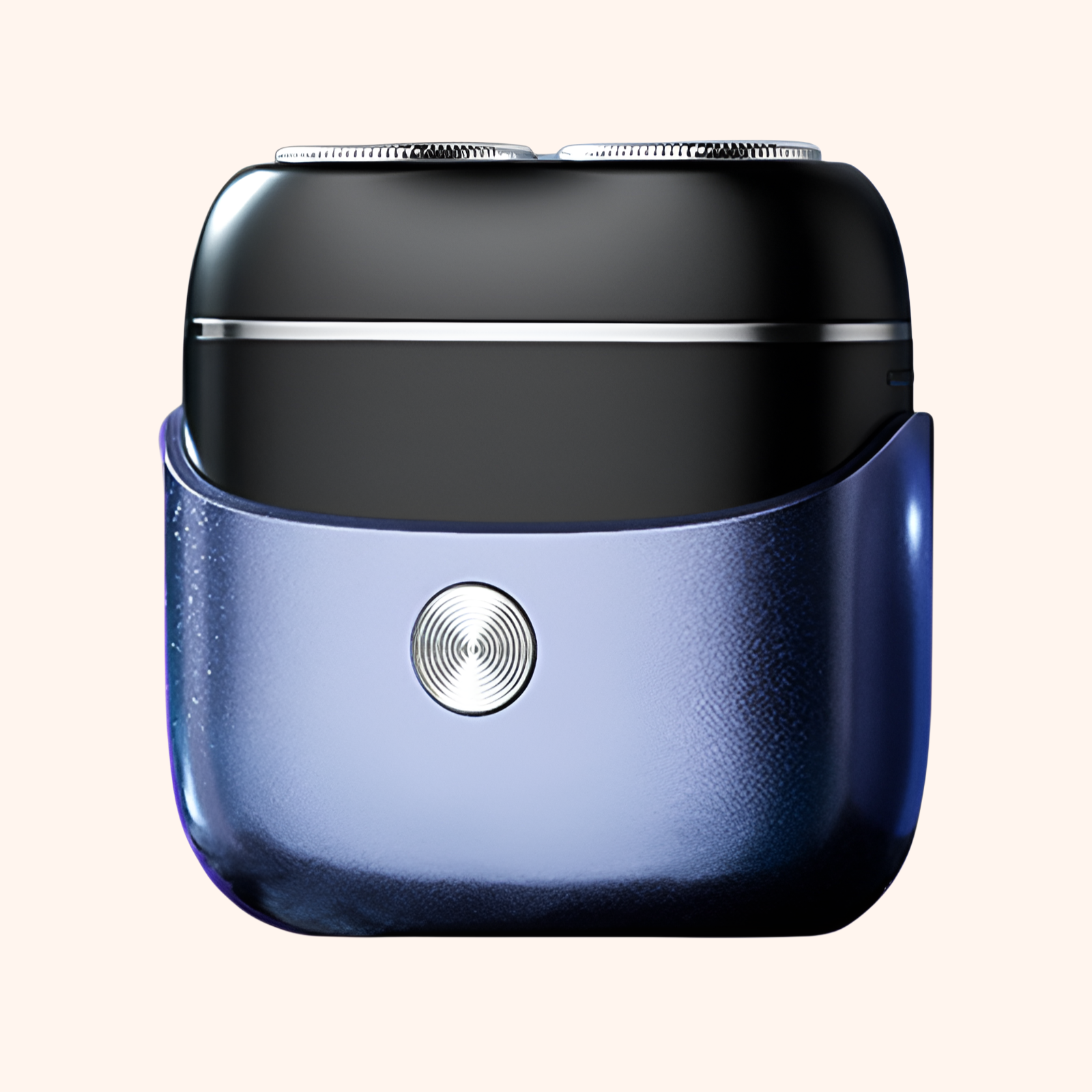 Mini rasoir à double tête portable pour hommes, rasoir à barbe rechargeable et lavable IPX7 pour tou