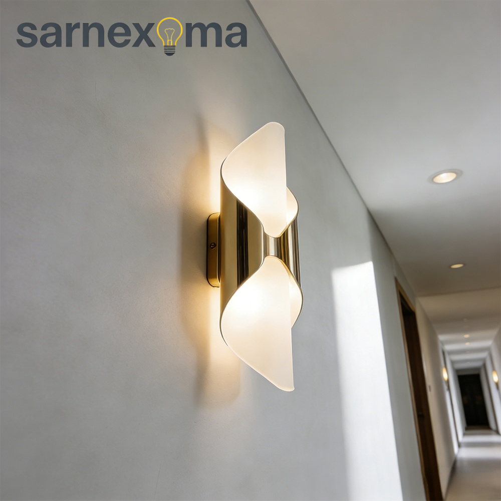 現代簡約走廊壁燈設計