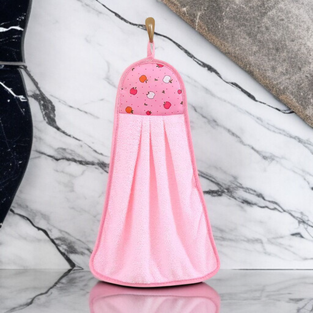 珊瑚絨掛式擦手巾