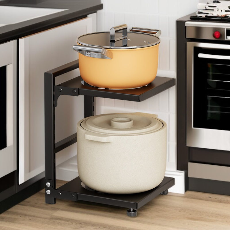 가정용 주방 냄비 수납 선반