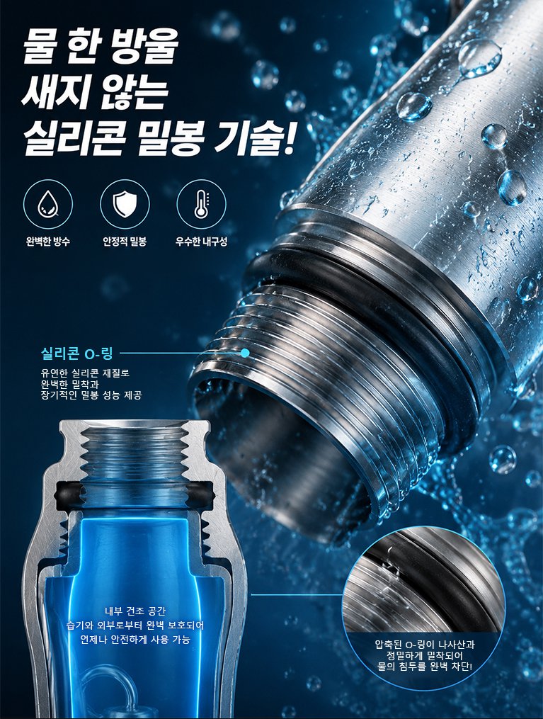 휴대가 편리한 재사용 메탈 만능 성냥