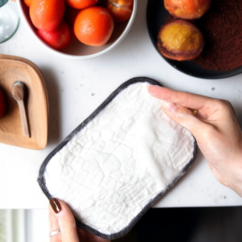 은사 면사 수건 은사 수건 세척이 용이한 주방 이중 두께로 기름이 잘 묻지 않음