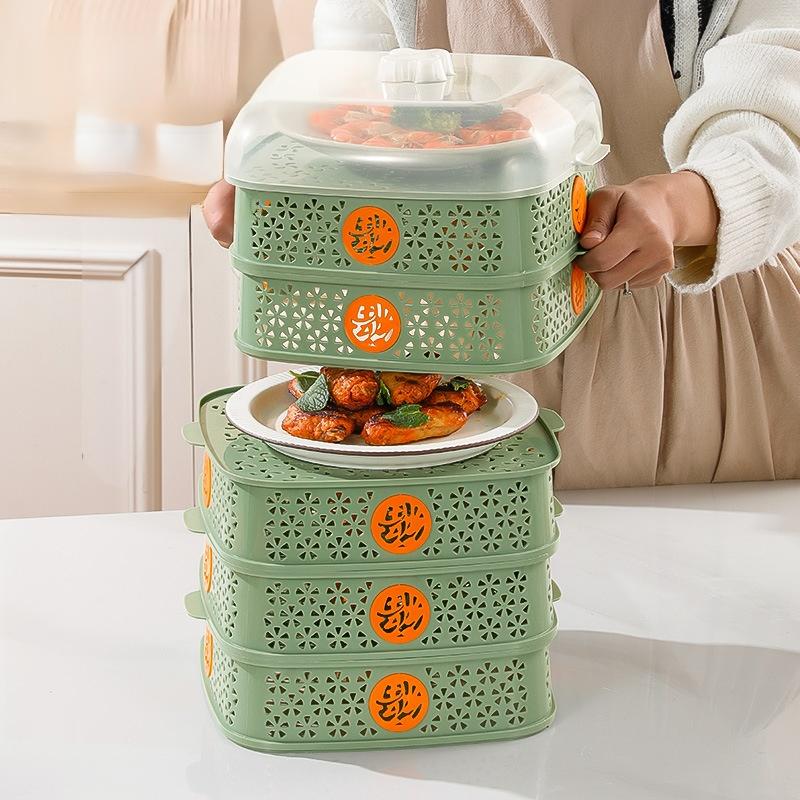 ผ้าคลุมอาหารบนโต๊ะอาหาร วัสดุปลอดภัยต่อสุขภาพ