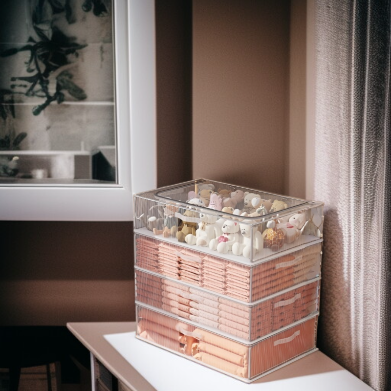 Extra-Large Under Bed Storage Bin with Wheels for Clothes and Blankets