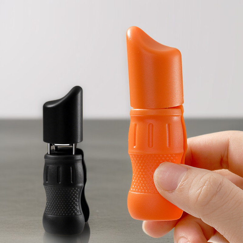 Cortaúñas de gran apertura antisalpicaduras para manicura, afilado