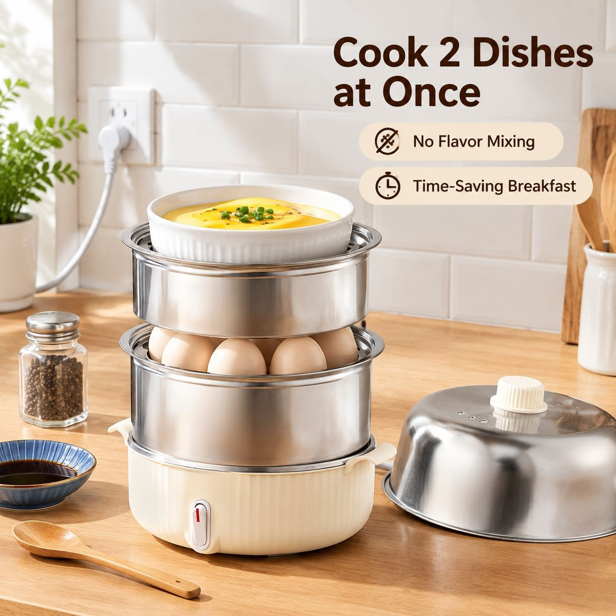 Portable Breakfast Egg Cooker