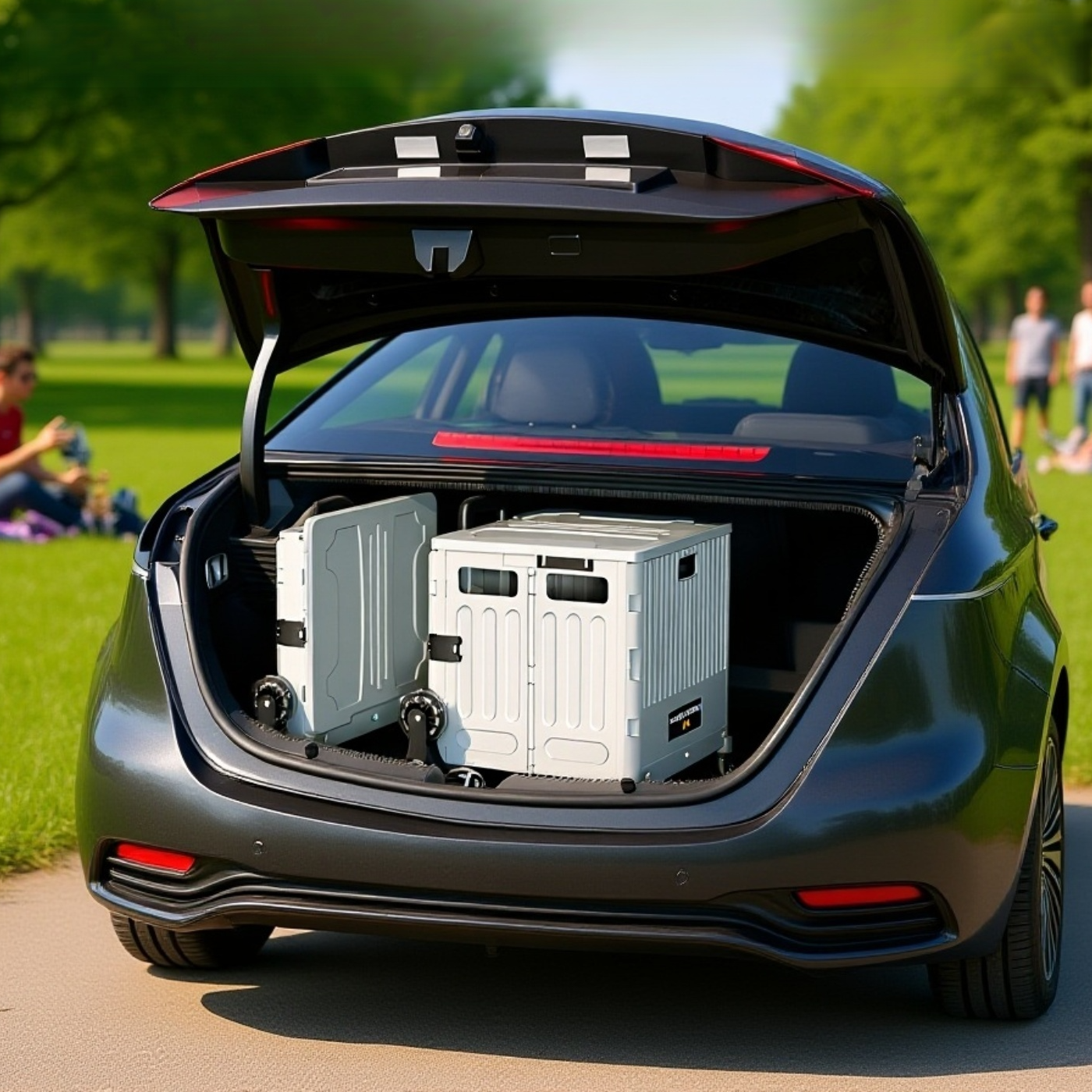 عربة منزلية قابلة للطي سهلة التخزين