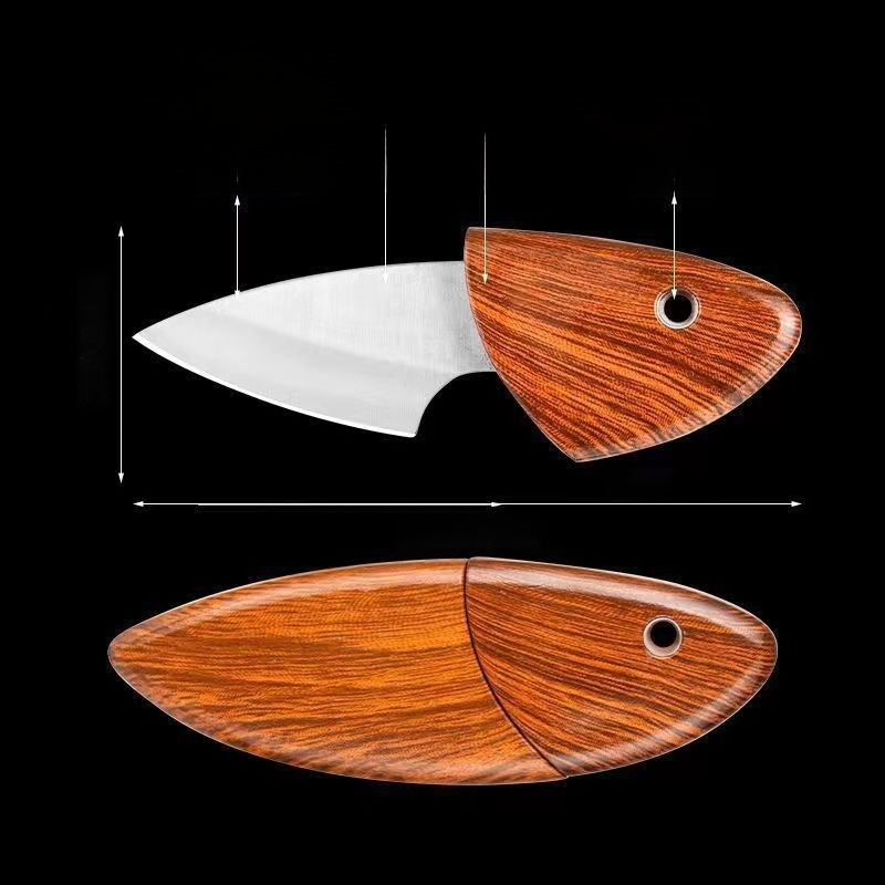 厚みのあるミニナイフ