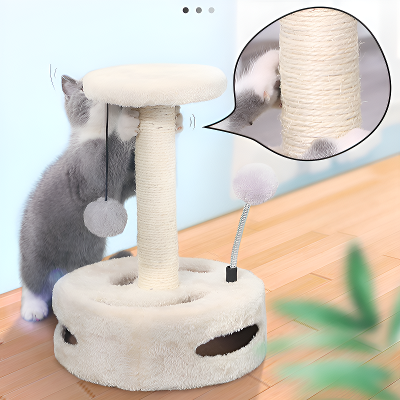 Small Rotating Cat Scratcher Toy