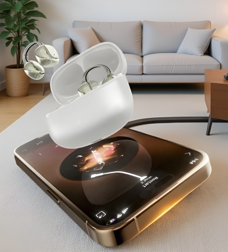 Bluetooth earbuds translating conversation