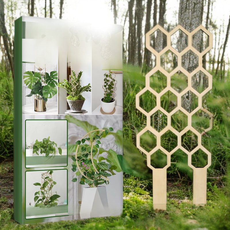 Yegbong Wooden Garden Plant Stand