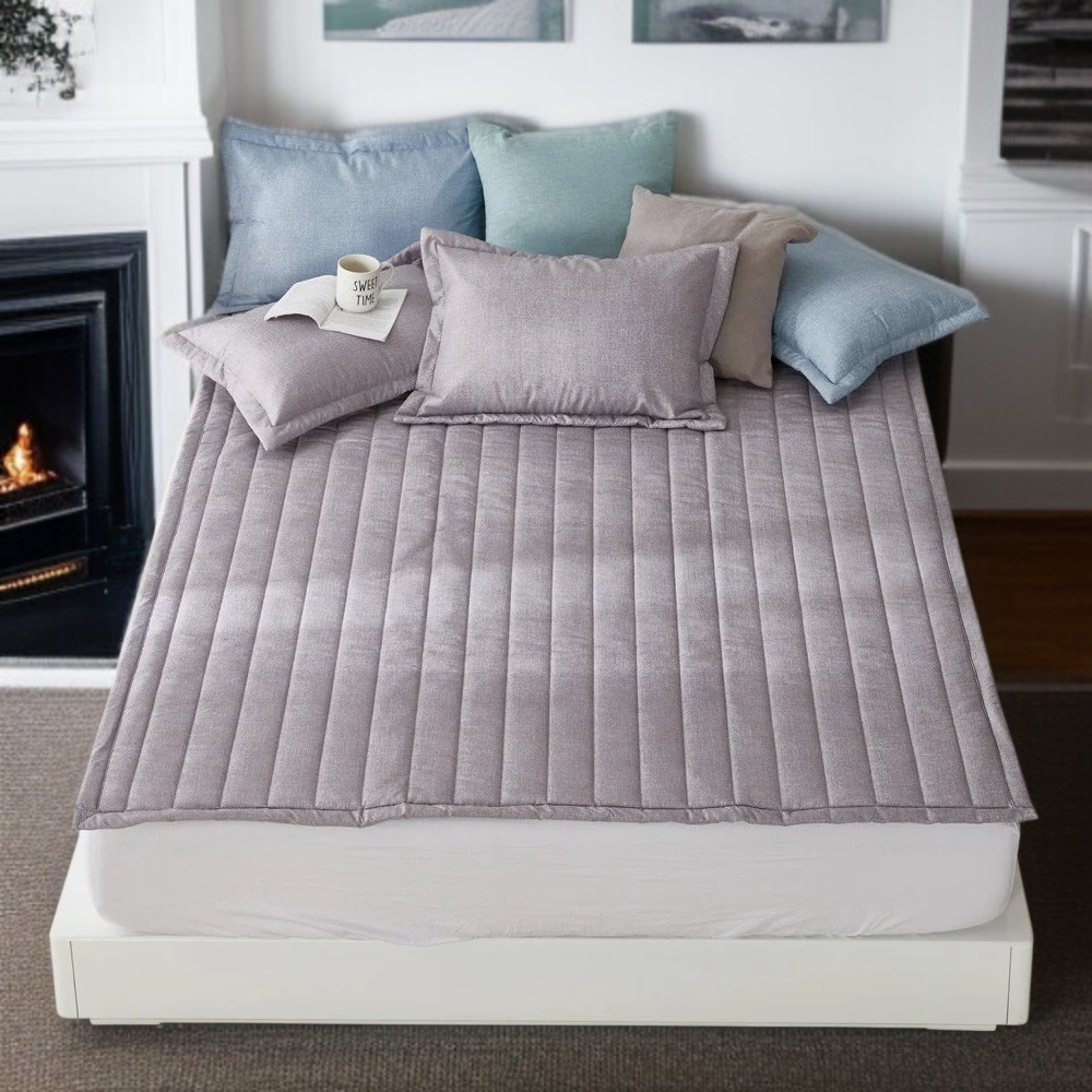 가정용 매트 보호 매트리스 두껍게 콩 면 쿠션 미끄럼 방지 요를 깔다