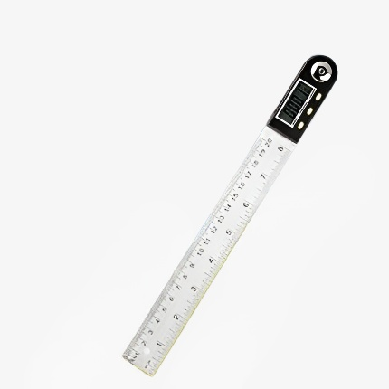 목공 디지털 스테인리스 각도자 측정기 각자 수평자 목공 측정공구 스테인리스 각도자